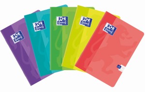 OXFORD zeszyt A5 16 kartek SWEET linia podwójna kolorowa
