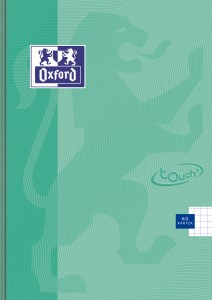 BRULION OXFORD TOUCH PASTEL A5 60K KRATKA TURKUSOWY