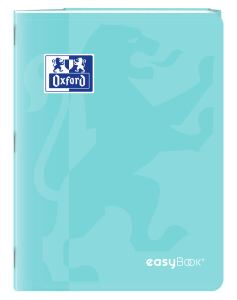 ZESZYT OXFORD EASYBOOK PASTEL A5/60K LINIA turkusowy