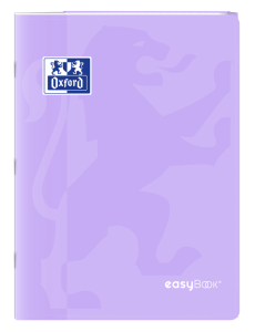 ZESZYT OXFORD EASYBOOK PASTEL A4/60K KRATKA fioletowy