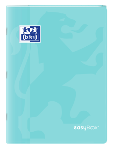 ZESZYT OXFORD EASYBOOK PASTEL A4/60K KRATKA turkusowy