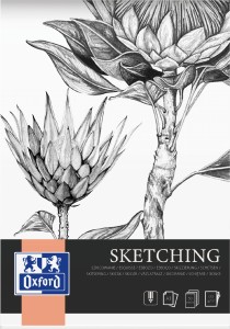 BLOK SZKICOWY OXFORD A3 50K 120G KLEJONY PO DŁUŻSZYM BOKU