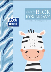 BLOK RYSUNKOWY OXFORD KIDS A4 20K 120G