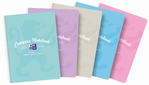 OXFORD KOŁOZESZYT CAMPUS A4+ 80K PASTEL