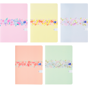 BRULION MIĘKKI OXFORD FLOWERS B5/96K KRATKA