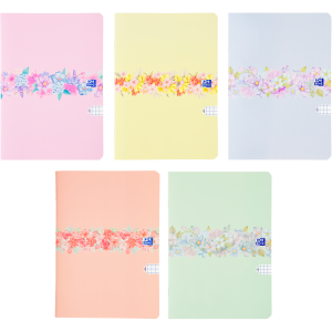 ZESZYT OXFORD FLOWERS A5/32K KRATKA