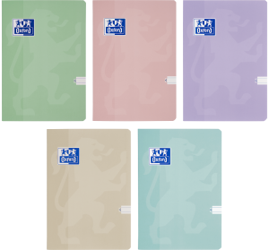 ZESZYT OXFORD TOUCH PASTEL A5/32K LINIA