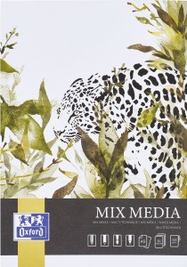 OXFORD BLOK ARTYSTYCZNY MIX MEDIA A5 50K 225G