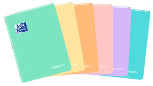 ZESZYT OXFORD EASYBOOK PASTEL A5/60K KRATKA