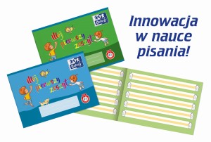 OXFORD ZESZYT DO NAUKI PISANIA A5 16 Kartek LINIA SPECJALNA