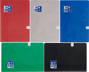 PAKIET 5 SZT ZESZYTÓW OXFORD ESSE A5/60K KRATKA Z MARGINESEM