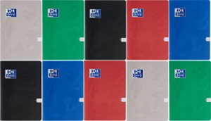 PAKIET 10 SZT ZESZYTÓW OXFORD ESSE A4/60K KRATKA Z MARGINESEM