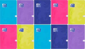 PAKIET 10 SZT ZESZYTÓW OXFORD TOUCH A4/60K KRATKA Z MARGINESEM