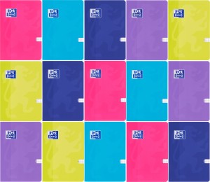 PAKIET 15 SZT ZESZYTÓW OXFORD TOUCH A5/32K KRATKA Z MARGINESEM