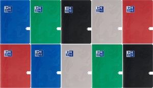 PAKIET 10 SZT ZESZYTÓW OXFORD ESSE A5/60K LINIA Z MARGINESEM