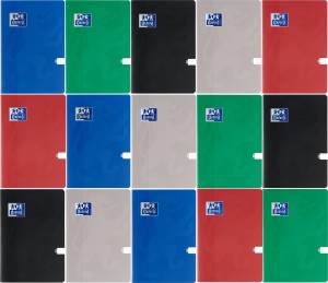 PAKIET 15 SZT ZESZYTÓW OXFORD ESSE A5/60K LINIA Z MARGINESEM