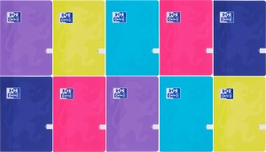 PAKIET 10 SZT ZESZYTÓW  OXFORD TOUCH A5/32K LINIA Z MARGINESEM