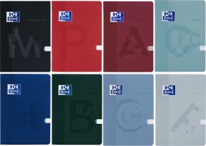 OXFORD zeszyty przedmiotowe A5 60 kartek - 8 przedmiotów