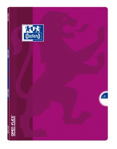 ZESZYT OXFORD OPENFLEX A5/60K LINIA fioletowy