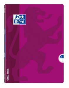 ZESZYT OXFORD OPENFLEX A5/60K KRATKA fioletowy