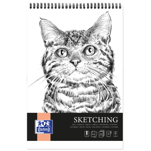 BLOK OXFORD ARTISTIC SZKICOWY A4/80K 90G SPIRALA