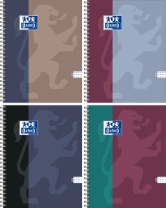 OXFORD KOŁOZESZYT B-YOU A5 80 KARTEK KRATA 