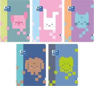 OXFORD ZESZYT ZOO BLOCKS A5 32 KARTKI LINIA