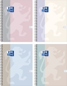 OXFORD KOŁOZESZYT B-LIGHT A5 80 KARTEK KRATA 