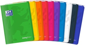 ZESZYT OXFORD PP EASYBOOK A5/60K KRATKA 8 KOLORÓW
