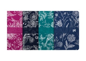 ZESZYT OXFORD ROMANCE 9X14 30 KARTEK LINIA