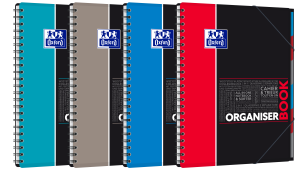 OXFORD kołonotatnik A4 80 kartek STUDENT ORAGNISERBOOK
