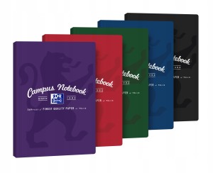 Brulion miękki Oxford Campus A4/80 kratka