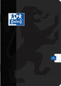 Zeszyt Oxford Esse A5 60 kartek kratka czarny