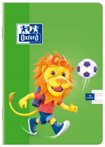 Zeszyt Oxford Lion A5/16 linia pod. kol. zielony
