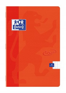 Zeszyt Oxford Touch A6 48 kartki kratka pomarańcz