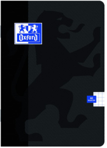 OXFORD zeszyt A5 60 kartek ESSE kratka CZARNY