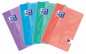 OXFORD zeszyt A5 60 kartek TOUCH linia PASTEL