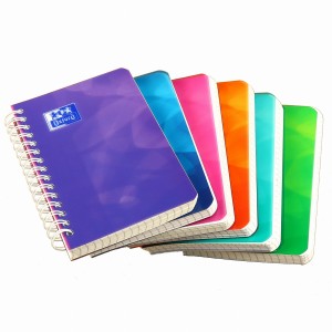 OXFORD kołonotatnik A6 90 kartek kratka 180stron